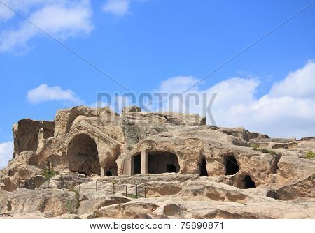 Cave ancient pagan city Uplistsihe