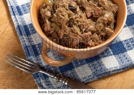 Traditional Polish Sauerkraut.
