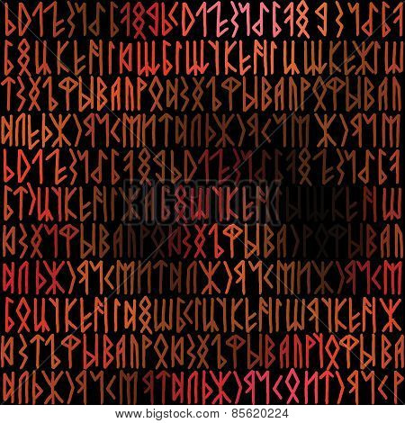 Runes background