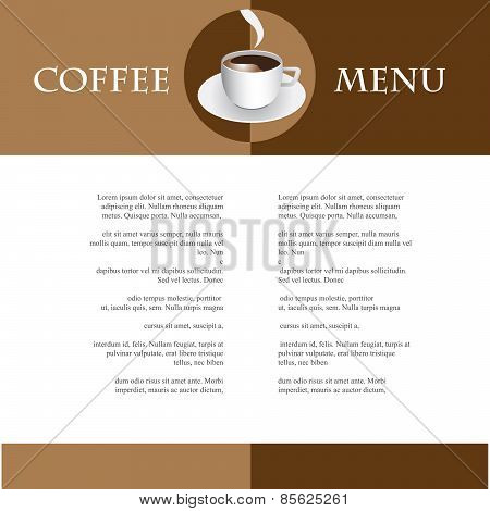 Coffee Menu