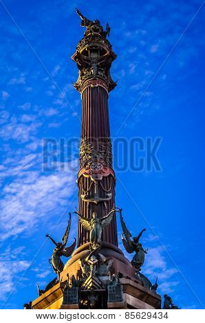 Monument In Barcelona