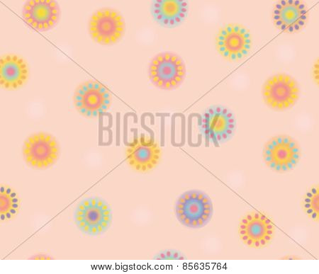 Vector Floral Seamless Pattern.