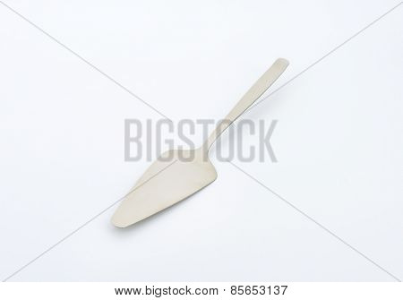 cake server on white background