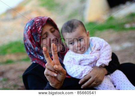 Portraits of syrian refugees in Turkey