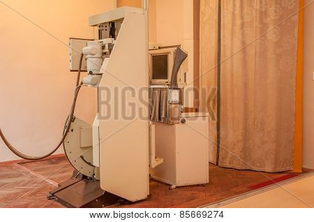 X-ray Machine In An Old Hospital