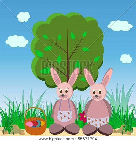 Easter rabbits