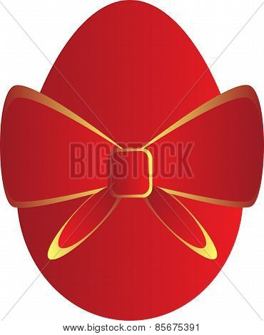 Red Easter Egg