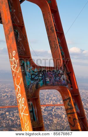 View Of Sofia From High