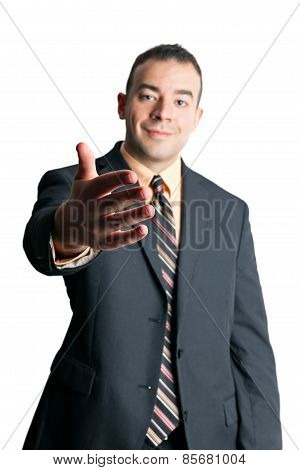 Business Man Handshake