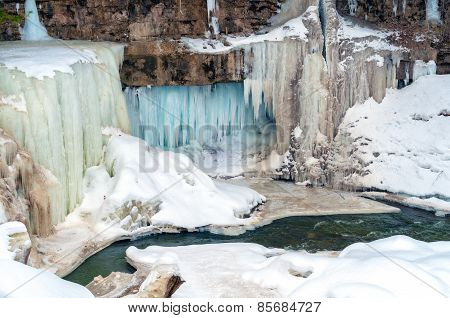 Winter Waterfall