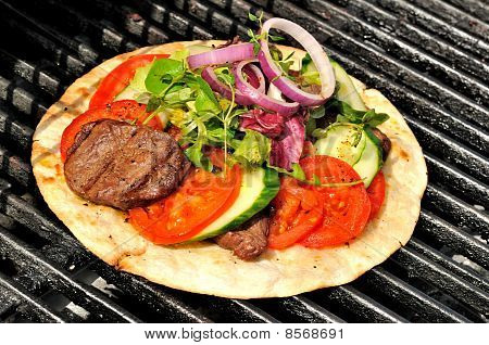 Gegrilltes Rindfleisch