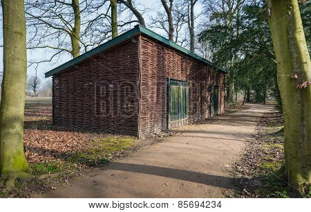 Barn Made Of Osiers