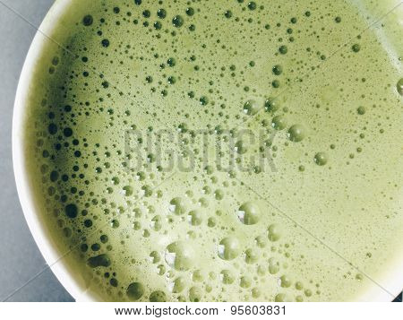 Greentea matcha latte