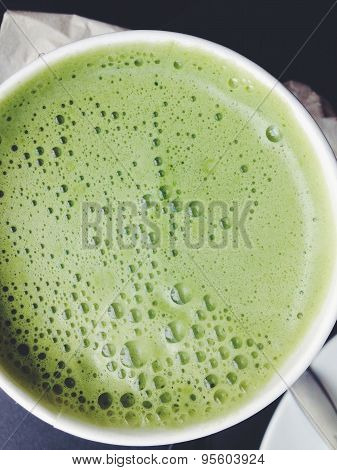 Greentea matcha latte