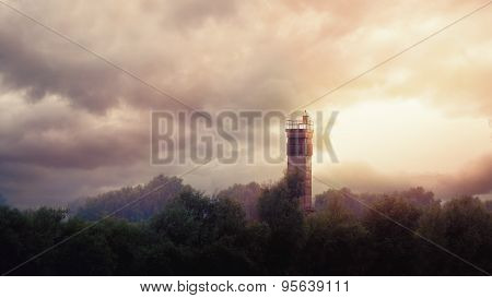 Watchtower At The Former Inner German Border