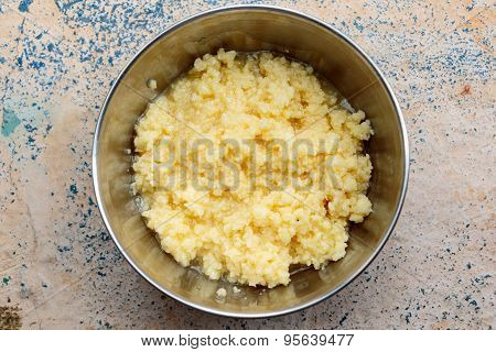 Indian milk sweet called Chhena