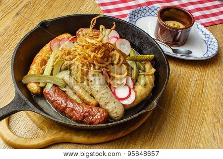 sausages in the bar