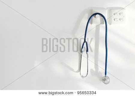 Stethoscope On The Wall