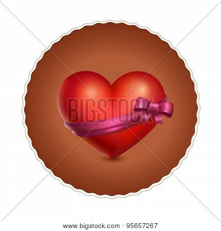 valentine gift heart illustration