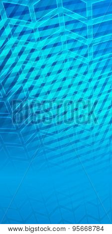 Blue Background Brochure Page Glowing Effect The Up