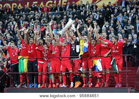 Fc Sevilla Club - The Winner Of The Uefa Europa League 2015