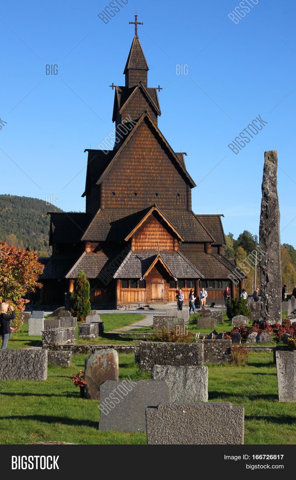 Heddal Stave Church Image & Photo (Free Trial) Bigstock