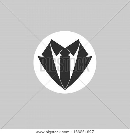 Suit Tie Icon. Butler Vector \u0026 Photo (Free Trial)