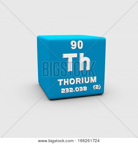 Thorium is a chemical element with symbol Th and atomic number 90.