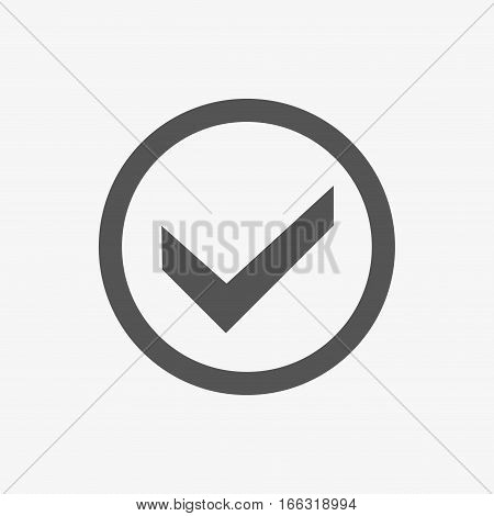 check icon stock vector illustration flat design