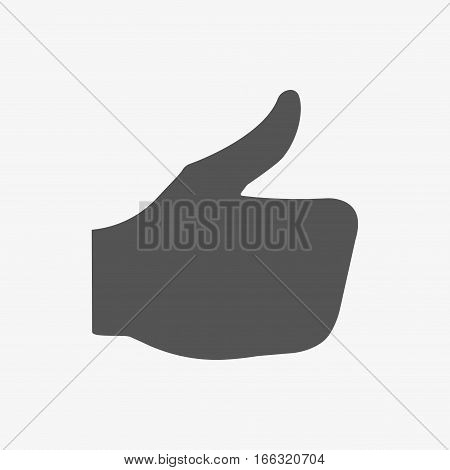 stock vector thumbs up icon vector like icon social network vector icon for app web site etc