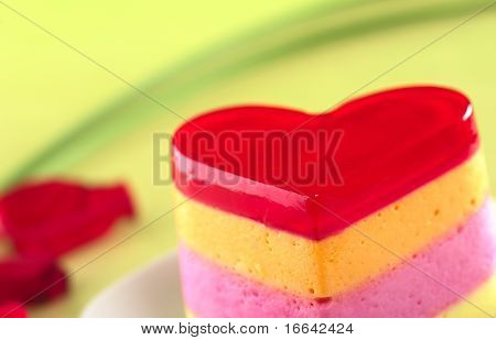 Сердце образный торт называется Torta Helada