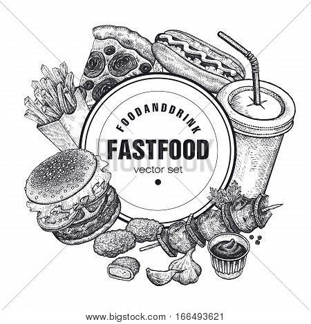 hand drawing fast vector