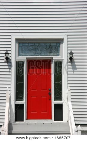 Puerta roja