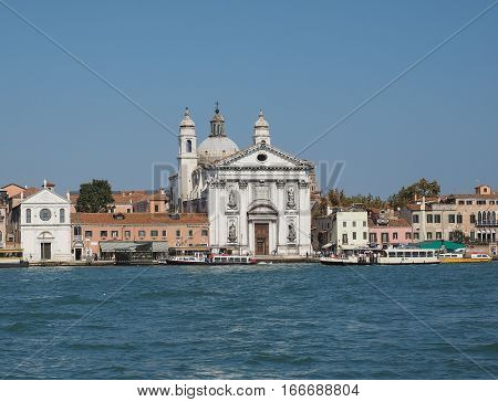 Giudecca Canal In Venice