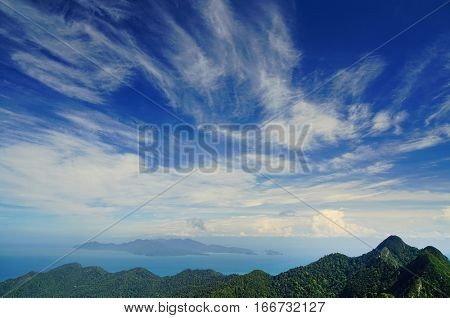 Gunung Machinchang Mountain, Langkawi, Malaysia