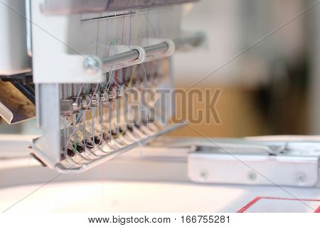 The image of sewing machine
