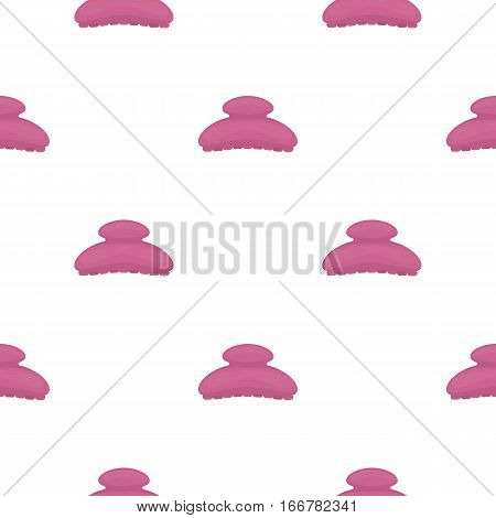 Comb icon in cartoon style isolated on white background. Hairdressery symbol vector illustration.