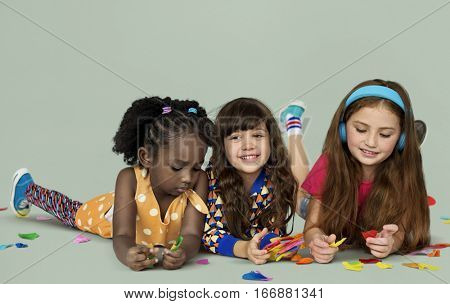 Little Children Art And Craft Paper