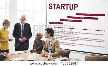 Stratup Business Marketing Plan Concept
