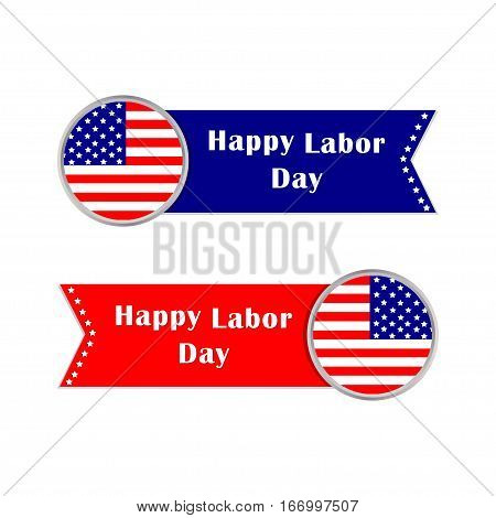 Happy Labor Day symbols, banners. Vector illustration