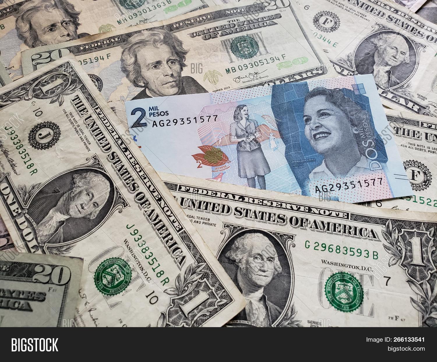 Colombian Banknote Image Photo Free Trial Stock Colombian Banknote Image Photo Free Trial Stock