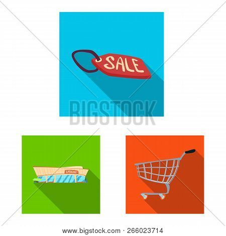 Vector Design Of Food And Drink Symbol. Set Of Food And Store Stock Vector Illustration.
