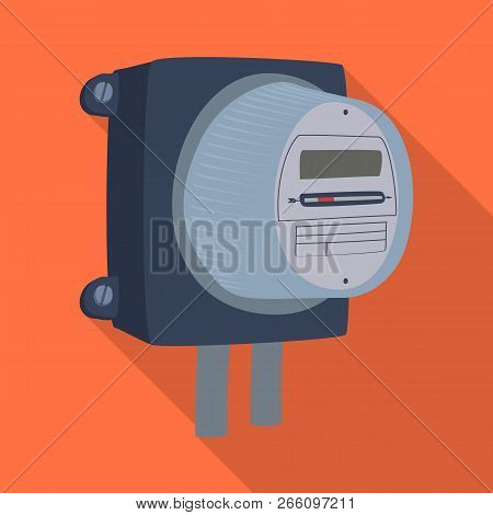 Vector Illustration Of Electricity And Electric Symbol. Set Of Electricity And Energy Vector Icon Fo