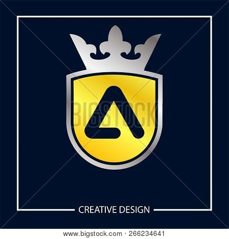 Modern And Minimalist Letter A Logo Template Design