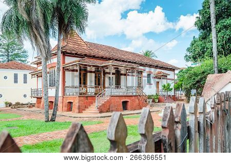 Campo Grande, Brazil - October 29, 2018: Historic Building Of The City, Casa Engenheiro Carlos Migue