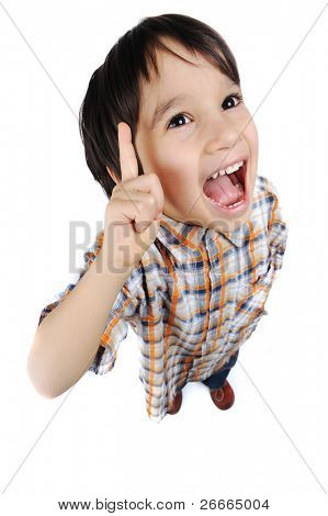 kid med en idé
