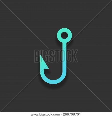 Fishing Hook Simple Vector Photo Free Trial Bigstock