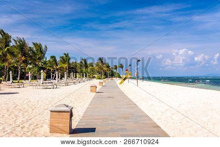Geger Beach Scenery On Bali Island In Indonesia