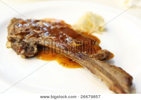 lamb steak