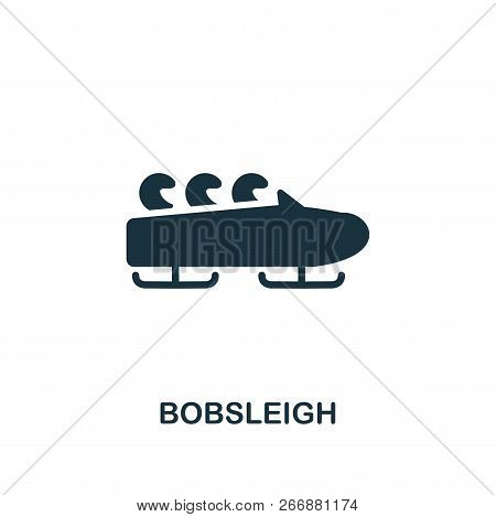 Bobsleigh Icon. Premium Style Design From Winter Sports Icon Collection. Ui And Ux. Pixel Perfect Bo